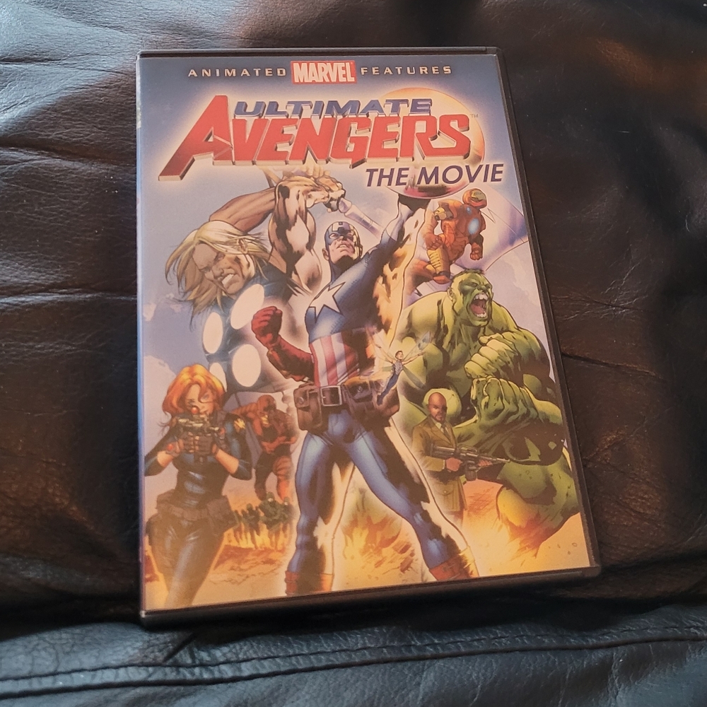 Animated Ultimate Avengers The Movie DVD